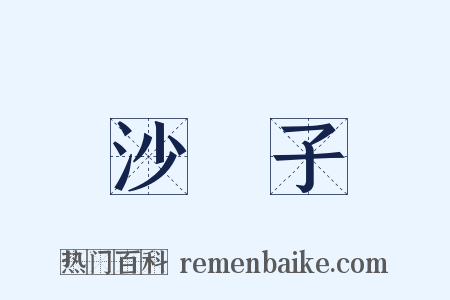 沙殻子是什么意思的图片